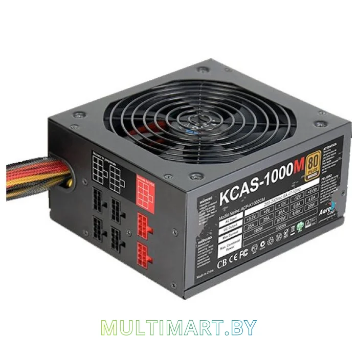 Блок питания AeroCool KCAS 1000W (KCAS-1000M)